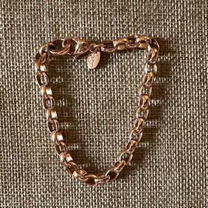 Plunder Copper-Toned Chain Necklace